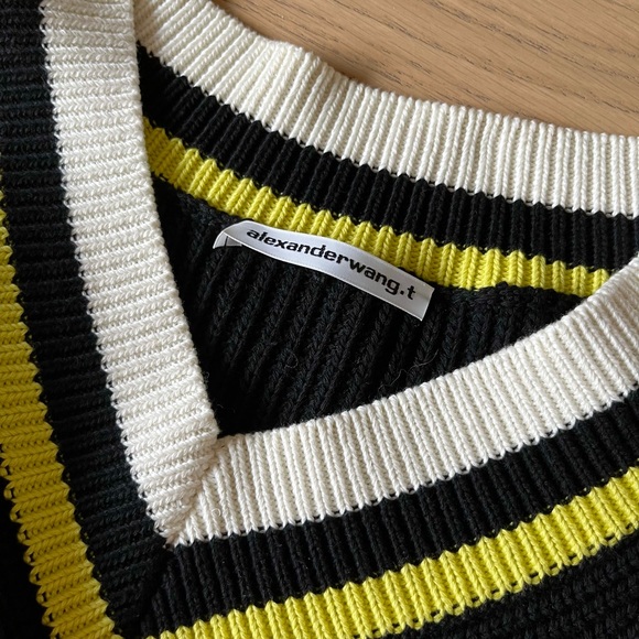 Alexander Wang Crop Knit Sweater - Picture 6 of 9